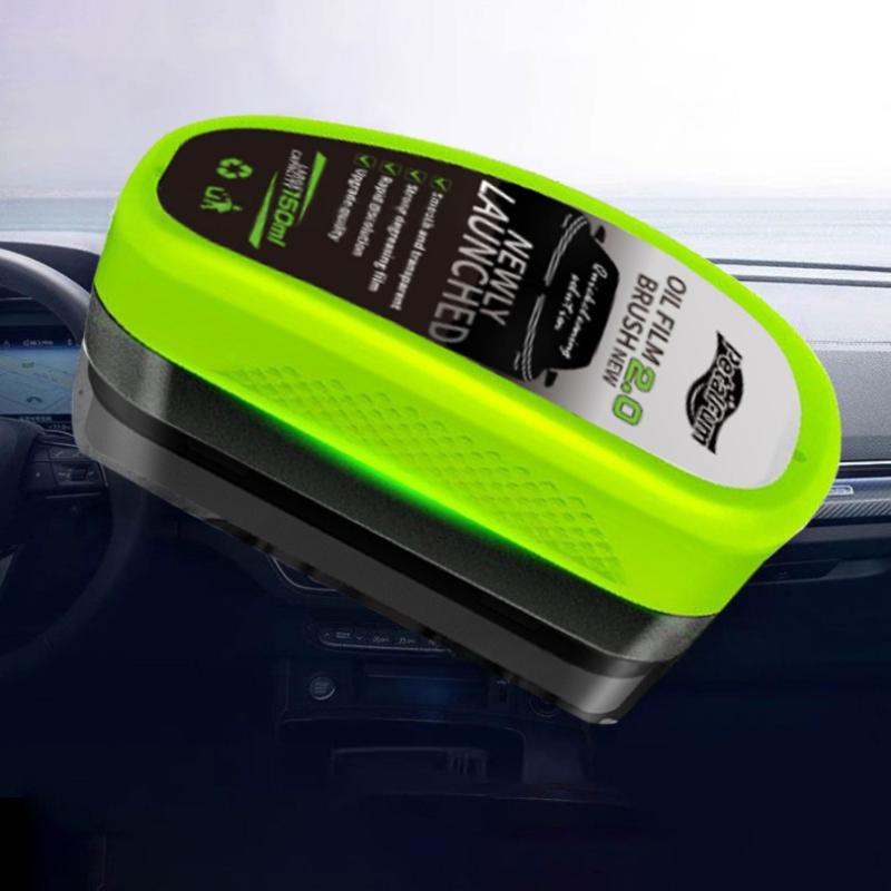 Portable Car Windshield Anti-Fog Brush | New Coating Sponge, Improves Visibility, Universal for Windshields, Rearview Mirrors, Car Windows, Bathroom Doors, Glasses, Goggles, Helmets