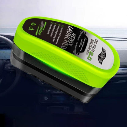 Portable Car Windshield Anti-Fog Brush | New Coating Sponge, Improves Visibility, Universal for Windshields, Rearview Mirrors, Car Windows, Bathroom Doors, Glasses, Goggles, Helmets